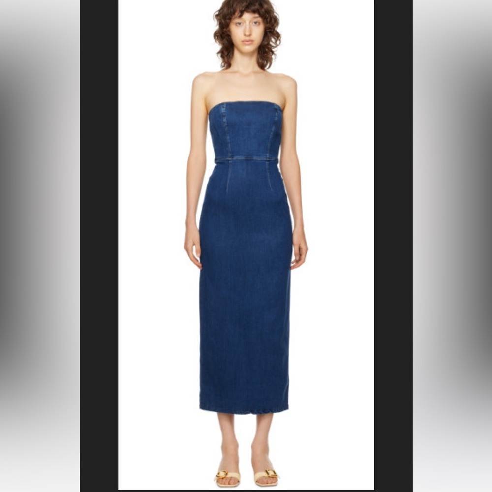NWOT Reformation Denim Dress